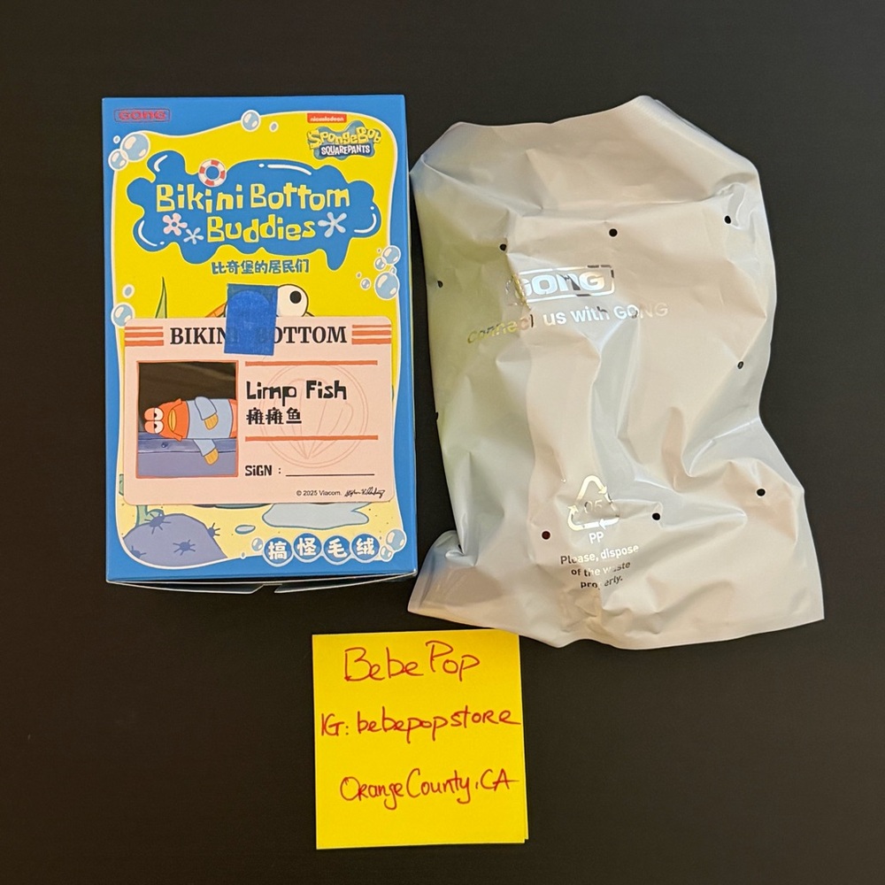 Limp Fish | Bikini Bottom Buddies - Whimsical Plush